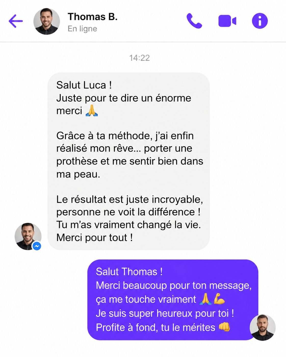Depoimento de cliente 1