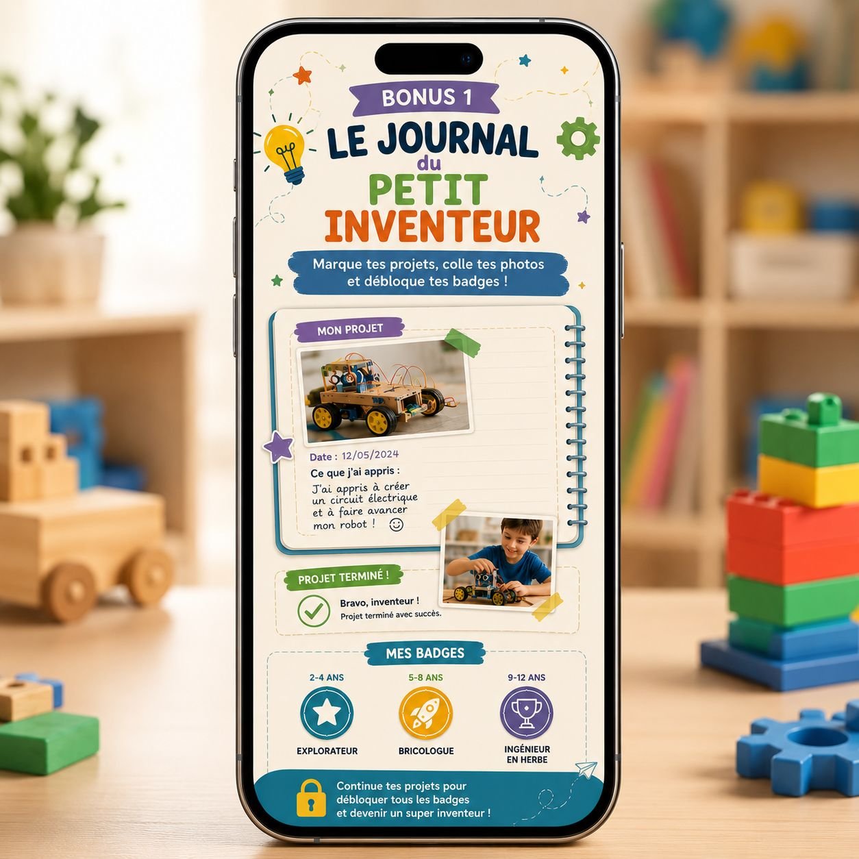 Aperçu Bonus 1 — Journal du Petit Inventeur